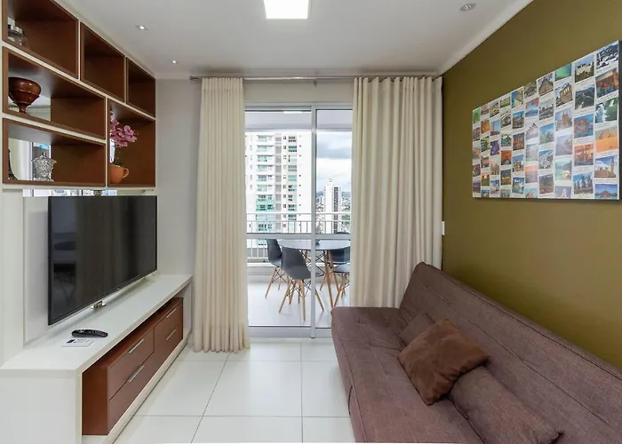 WB2105 Lindo Studio com vista para o Parque Vaca Brava