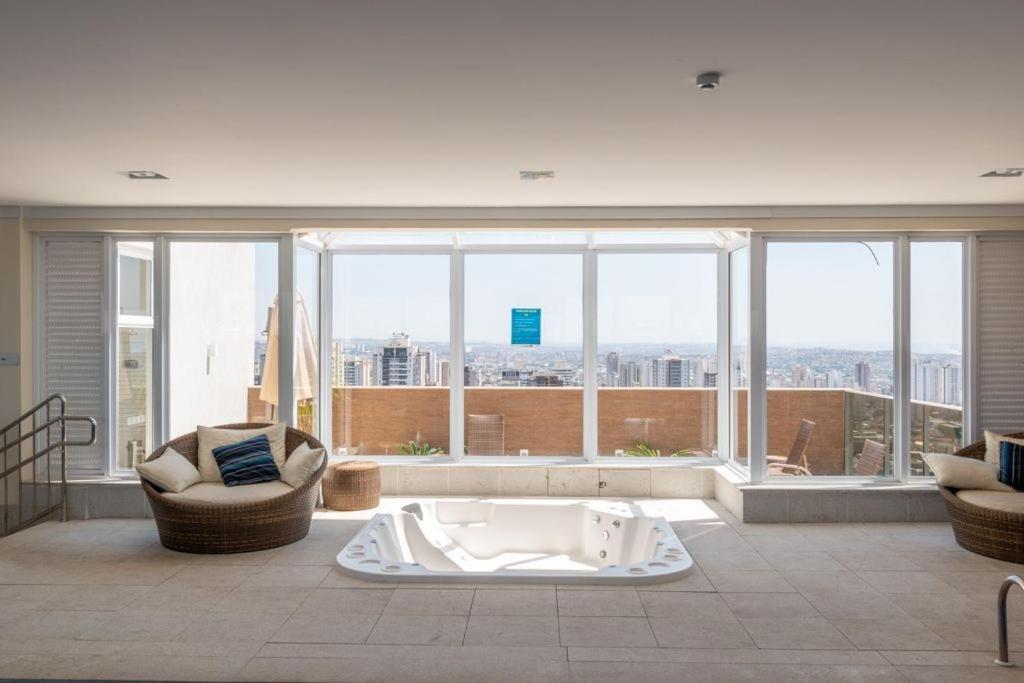 Apartamento Wb2105 Lindo Studio Com Vista O Parque Vaca Brava